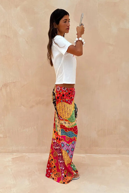 NFD Dorris Skirt in Morocco Print
