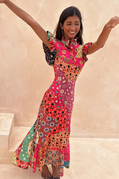 NFD Remi Dress in Morocco Print