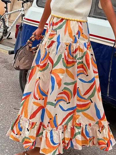 Never Fully Dressed Banana Skirt