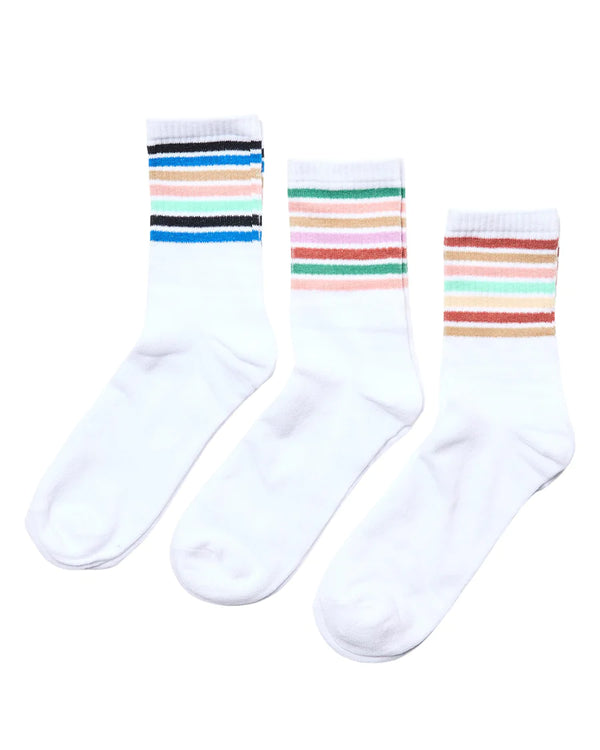 Nümph Nusporty 3 Pack Of Socks With Stripes